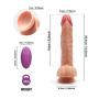 Acvioo Realistic Penis Dildo 8.3 inch with 360° Rotation 8 Powerful Vibrations,Rechargeable Remote Vibrator with Strong Suction Cup