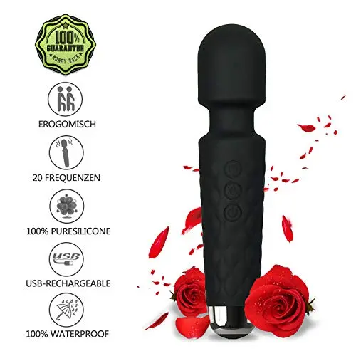 Mini Wand Massager - Strongest Cordless Handheld Therapeutic Powerful Vibrate Wand Massager with 20 Magic Vibration Modes 9 Speeds,Best Travel Gift - Personal Massager for Neck Shoulder Massage Mini Wand Massager - Strongest Cordless Handheld Therapeutic Powerful Vibrate Wand Massager with 20 Magic Vibration Modes 9 Speeds,Best Travel Gift - Personal Massager for Neck Shoulder Massage