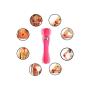Pink 2 Motor G-spot Thrusting Vibrator/Dildo with Extending-Heating-Rotating-Swinging Tail, Waterproof & Reachable Wand Massager, Clitoral Stimulation Vibrator for Women, A Top Rated Sex Toy