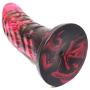 Amosfun Huge Dildo Toy Realistic Colorful G-spot Massager Penis with Suction Cup