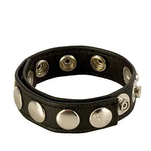 California Exotics COLT 8-Snap Fastener Leather Strap California Exotics COLT 8-Snap Fastener Leather Strap