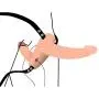 Strap U Power Pegger Silicone Vibrating Double Dildo with Harness Strap U Power Pegger Silicone Vibrating Double Dildo with Harness
