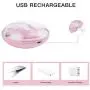 HOMI Mini Massager, Wireless,6-Speed USB Rechargeable Massager (Pink) HOMI Mini Massager, Wireless,6-Speed USB Rechargeable Massager (Pink)