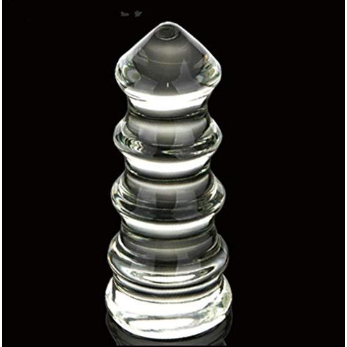 Sexbaby Extra Large Huge Glass Butt Plug Vaginal Dildo Penis Crystal Anal Plug Pleasure Wand Anal Trainer Adult Sex Toy