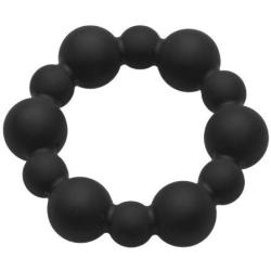 Master Series Shadow Silicone Beaded Constriction Ring