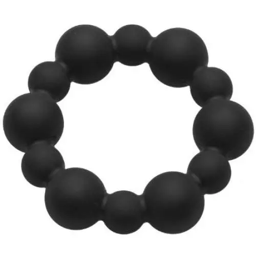 Master Series Shadow Silicone Beaded Constriction Ring