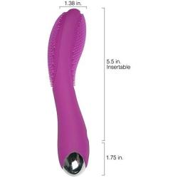 Rechargeable Strong Vibrator Ticklers for Clit and Vaginal Stimulation Multi Function Vibrations Sex Toy