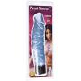 Golden Triangle Pearl Shine 9-inch Waterproof Vibrator, Blue