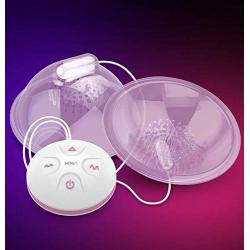 Breast Chest Comfortable Toys Shake Lick Tongue Sucking Breast Stimulator Comfortable Sucker PÙMp Cups Knead Toys for Woman,with Retail Box 6 Modes Electric Rechargeable