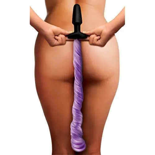 Purple Pony Tail Anal Plug Purple Pony Tail Anal Plug