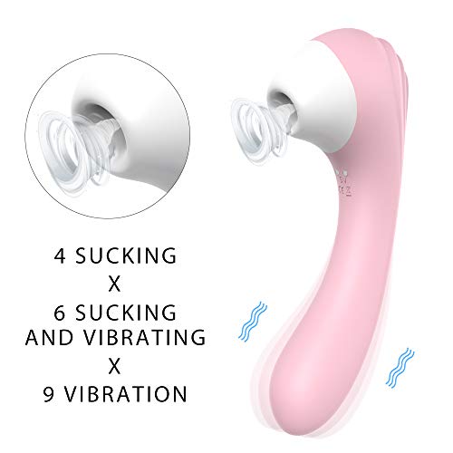 Wearable Patterns Nǐpple Sucker & ?lǐtorial Vágǐna Massager Multi Speed Víbrating & Sǜcking Personal Waterproof Stick and Líck Toy for Women Vibràntorfor Women