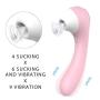 Wearable Patterns Nǐpple Sucker & ?lǐtorial Vágǐna Massager Multi Speed Víbrating & Sǜcking Personal Waterproof Stick and Líck Toy for Women Vibràntorfor Women