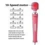MeMass Electric Massager Massage Stick, 10 Different Vibration Strengths, Relieve Body Fatigue and Muscle Pain in The Neck,Shoulders, Back, Waist, Buttocks, Legs (Pink) MeMass Electric Massager Massage Stick, 10 Different Vibration Strengths, Relieve Body Fatigue and Muscle Pain in The Neck,Shoulders, Back, Waist, Buttocks, Legs (Pink)