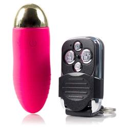 JOLT! Wireless Bullet Vibrator with Discreet 30+ feet of Range Remote Control Multi Speed 10+ Vibration Patterns Waterproof FDA Approved Silicon