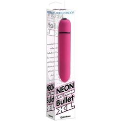 Pipedream Neon Luv Touch Bullet, Pink