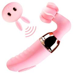 Guiseniour Wireless Remote Control 10 Modes Vibrantor Front Area Wearable Stimulator USB Rechargeable Massager Adult Pleasure Toys for Women