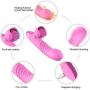 Rabbit Toy for Women Pleasure Massage Toys for Adult Women,Six Tools vibrarator Female Wand masager Heated Black, Waterproof T Shirt