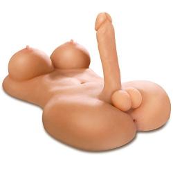 SheMale Body Realistic Frontal Love Doll with Tight Torso Entry by OPL (Transexual)