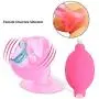 NINEGA Multi Speed Vibrating Oral Juicy Clit Pussy Lips Bullet with Suction Cup Pump Vibrate Toy for Women Pink NINEGA Multi Speed Vibrating Oral Juicy Clit Pussy Lips Bullet with Suction Cup Pump Vibrate Toy for Women Pink