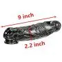 BLACK King-Sized 9 Inch Amazing Performance Extender Enlargement, Extra Large 3" for Male Strentch Length Can Be 12 Inch