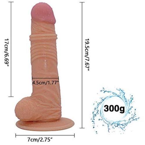 Realistic Soft-ĎîLdɔ Women Massager Women and Wife Meilihaizi