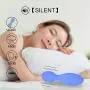 Mini Wand Massager with 10 Magic Speeds Modes, Electric Small Size Wand Massage for Back Neck Shoulder (Sky Blue)
