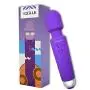 (Charitable Donations) Waterproof Cordless Wand Massager by YeperHub, Super Vibration and Portable, Handheld Exercise Relaxation and Body Massager (Purple)