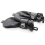 kanersty Handcuffs Gloves PU Leather Bed Restrain Lace Up Buckle Cuff Strap Couples Game