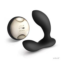 LELO Hugo Remote Controlled Vibrating Prostate Massager for Men, Black, 1.14 Pound