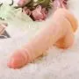 Realistic Dildos, 8.6Inch Suction Cup Dildo for Women, SHEQU Lifelike Penis Cock Silicone Dong with Balls Adult Sex Toys for Vaginal G Spot and Anal Masturbation Waterproof(Flesh-Dylan)