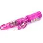 WEI EI Waterprrof Silent Women Multispeed G-Stimulator USB Rechargeable Powerful Female Telescopic Thrvst Messager (Pink)