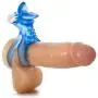 7 Speed Tongue Vibrating Cock Ring - Clitoral Stimulating Cockring - Sex Toy for Men and Women (Blue) 7 Speed Tongue Vibrating Cock Ring - Clitoral Stimulating Cockring - Sex Toy for Men and Women (Blue)