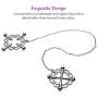 UTIMI Nipple Clip Alloy Breast Clamps with Detachable Chain Silver