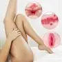 Vibrating Male Masturbator, Vagina Pussy Masturbation Stroker with 9 Vibration Modes and Female Moans Vibrating Male Masturbator, Vagina Pussy Masturbation Stroker with 9 Vibration Modes and Female Moans