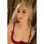 NWDoll 153cm F-Cup Full Size Real Sex Doll - TPE Solid Body with Stainless Steel Skeleton Inside and 3 Holes - Natural Skin Love Doll