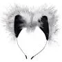 Tailz Grey Wolf Tail Anal Plug and Ears Set Tailz Grey Wolf Tail Anal Plug and Ears Set