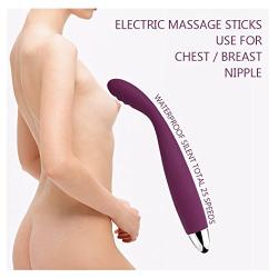 Clitorals Stimulators Womens Vibrating Stick - G-Point Stimulating Bar Waterproof Rechargeable Clitorial Massager Hands Free (Violet) 7.2" Sex Toys for Couples Vibrators for Women