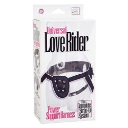 California Exotic Novelties Universal Love Rider Power Support Harness, Black, 0.27 Pound