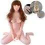 DXWMALE 160Cm Sitting Inflatable Sex Doll Lifelike 3D Face Eyes Lifelike Artificial Vagina Realistic Anus Sexy Breast Big Silicone Sex Doll DXWMALE 160Cm Sitting Inflatable Sex Doll Lifelike 3D Face Eyes Lifelike Artificial Vagina Realistic Anus Sexy Breast Big Silicone Sex Doll