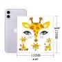 Fanoshon Animal Temporary Face Tattoo Sticker Set for Kids Adults, Water Transfer Butterfly Panda Deer Giraffe Fairy Floral Festival Body Paint Makeup Decoration Stickers for Halloween Fanoshon Animal Temporary Face Tattoo Sticker Set for Kids Adults, Water Transfer Butterfly Panda Deer Giraffe Fairy Floral Festival Body Paint Makeup Decoration Stickers for Halloween