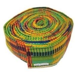 Djembe Drum Deluxe Standing Strap - 2&quotx15 Adult Size - African cloth print from Ghana