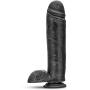 Eden 11" Extra Long Thick Realistic Dildo -- Monster Cock and Balls Dong -- Sex Toy for Women -- Sex Toy for Adults (Black)