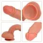Winzfred 7.9 Inch Realistic Dilo Ultra-Soft Dilo for Beginners with Flared Base for Hands-Free Play