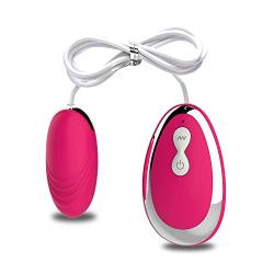 Silver Bullet Smart Love Eggs Ben Wa Balls Mini 20 Speed Wireless Remote Vib`ratór Eggs Balls Exercise Traner for Women Adult Sexvc-Töys Honeymoon Gift Shirts,Rose,Bullet Vib`ratór