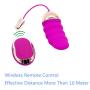 10 Frequency USB Rechargeable Mini Wireless Remote Control Powerful Massager, Waterproof Small Silicone, for Bedroom Women