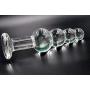 Large Pyrex Glass Ḁň-äl Beads Big Balls Crystal Ḏiĺ-do Ƥɇǹǹis BŨttt ƤĹug Artificial Đǐǐčk MaštųЪate AĐưltt Pleasure Toy for Women Men Gay