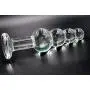 Large Pyrex Glass Ḁň-äl Beads Big Balls Crystal Ḏiĺ-do Ƥɇǹǹis BŨttt ƤĹug Artificial Đǐǐčk MaštųЪate AĐưltt Pleasure Toy for Women Men Gay