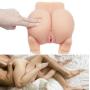 Pussy Ass Doll - 3D Realistic Silicone Vagina Anal Pussy Male Masturbator - LONOVE Lifelike Sex Doll for Men Masturbation Adult Toy (8.3 x 7.9 x 3.9 Inches)