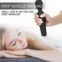 Mini Wand Massager, Fovel Wireless Cordless Portable Small Size Handheld Powerful Massage for Back Neck Shoulder 5 Vibrations & 5 Intensities Silent Waterproof USB Chargeable,Black Engin Mini Wand Massager, Fovel Wireless Cordless Portable Small Size Handheld Powerful Massage for Back Neck Shoulder 5 Vibrations & 5 Intensities Silent Waterproof USB Chargeable,Black Engin