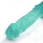 MXYLYM1 Stráp ǒn for Sèx Women, Green Transparent Super Realistic Simulated Toy Relaxation Pressure Waterproof 7.48" Long 1.57" Wid Smaller and More Portable